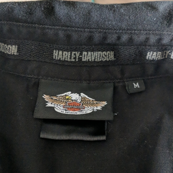 Harley-davidson vest / cut off - Picture 3 of 5
